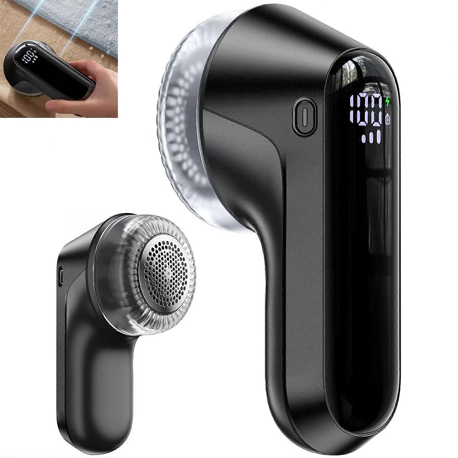 RcoldSky Rechargeable Fabric Shaver,3-Speed Lint Remover with Digital Display