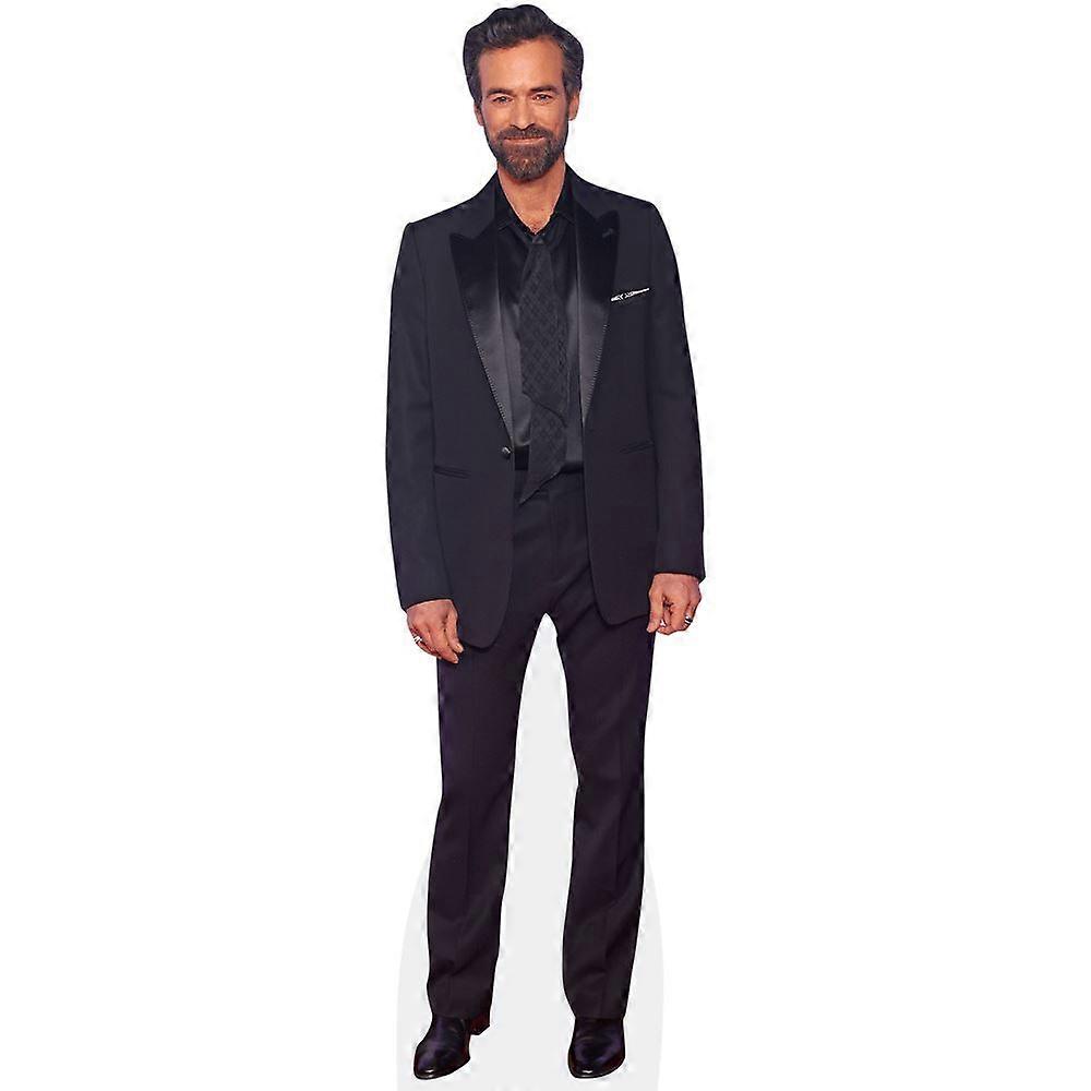 Romain Duris (Black Suit) Cardboard Cutout (lifesize OR mini size). Standee. Stand Up.