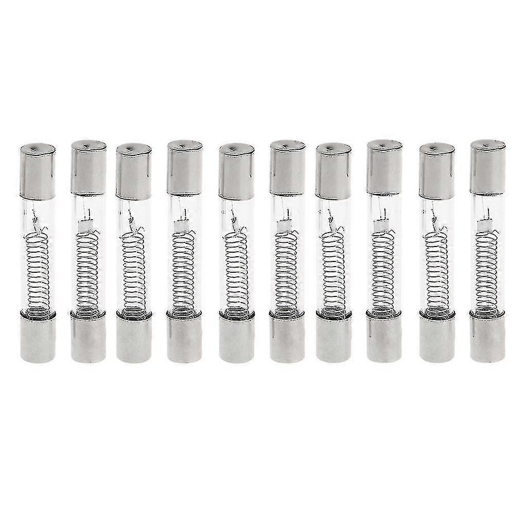 10PCS 5KV 0.8A High Voltage Fuse compatible with Microwave Oven Replacement (Europe Compatible)