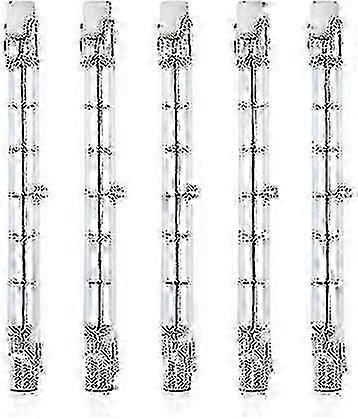 5 יחידות R7s הניתן לעמעום 118 מ"מ 300w נורית עיפרון הלוגן ac 220-240v 3100lm תאורת הלוגן ליניארית לתאורת נוף, אבטחה, תאורת רחוב