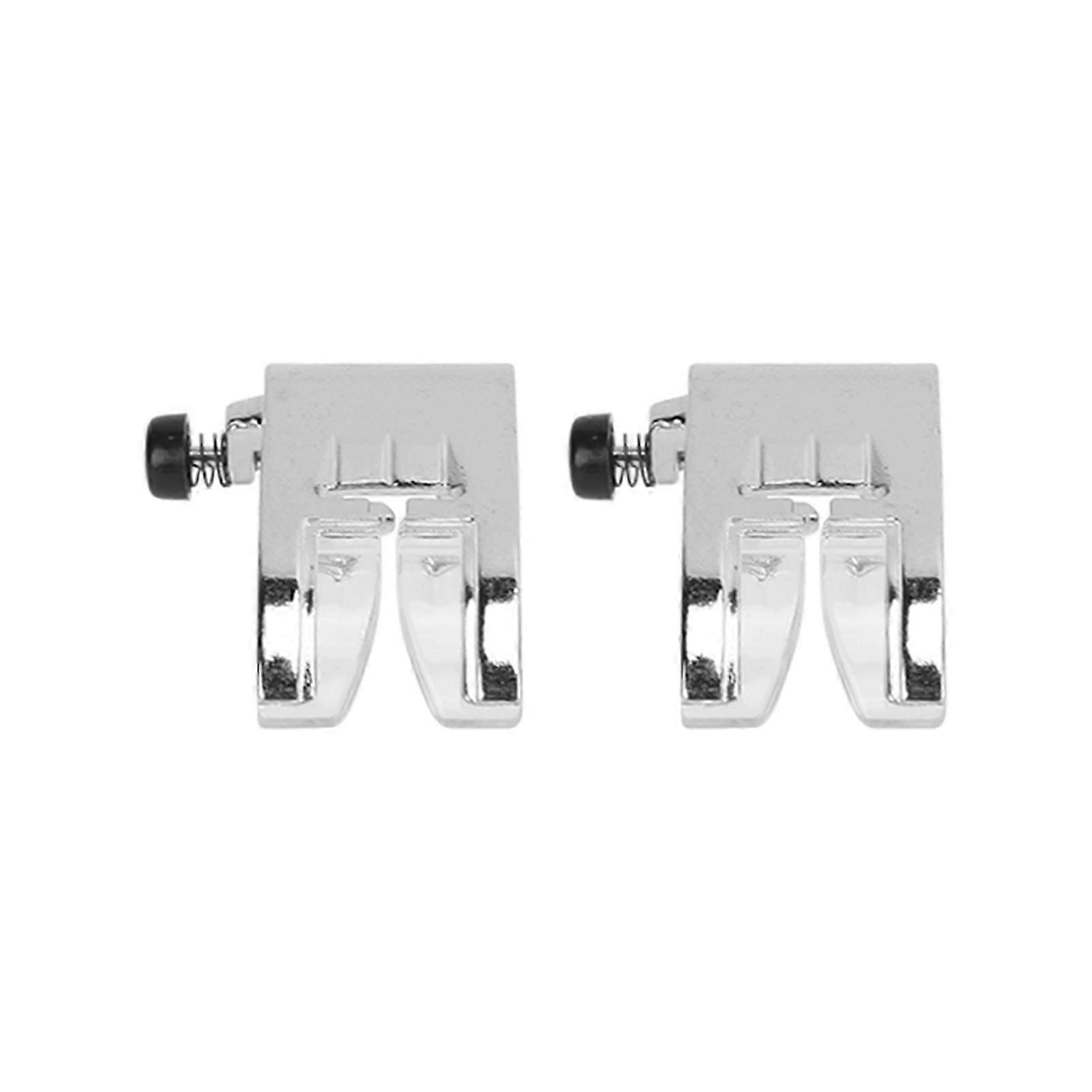 2pcs Presser Foot Auxiliary Practical Replaceable Sewing Machine Supplies for Tailor Crafts Lovers