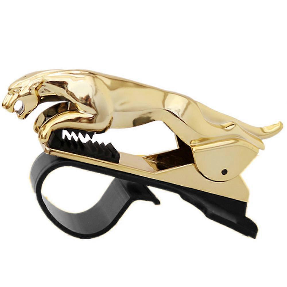 Leopard Pattern Universal Dashboard Mount, 360° Rotation, Hands-Free Calling