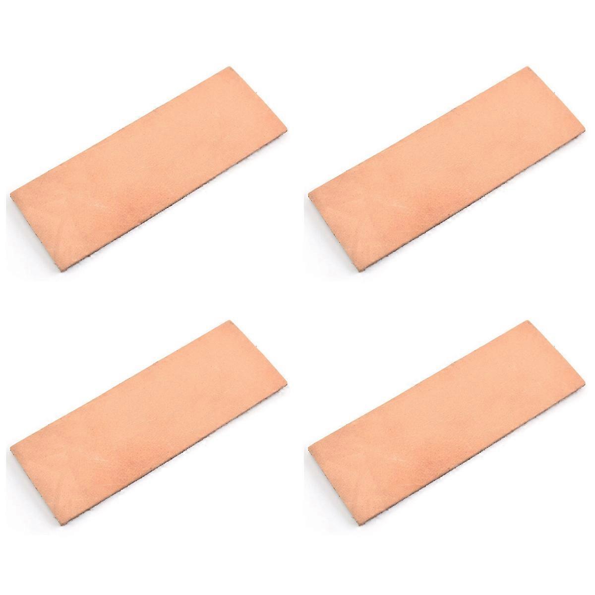 4X Leather Knifeboard Polishing Sharpener Stone Leather Sharpening Plate Honing Strop Compound Grin