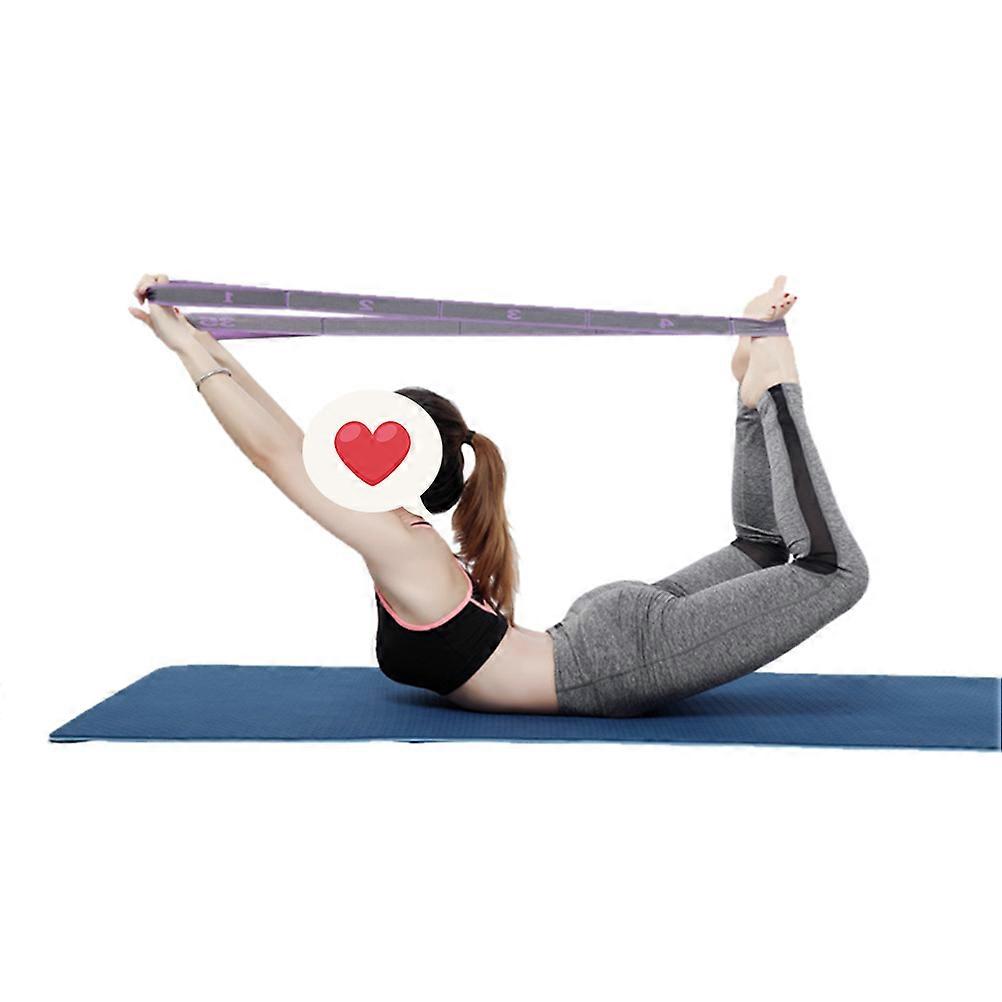 Elastic Fitness Stretch Belt Child Adults Latin Dance Elastic Stretch Belt Pull Strap for Exercise Training Workout