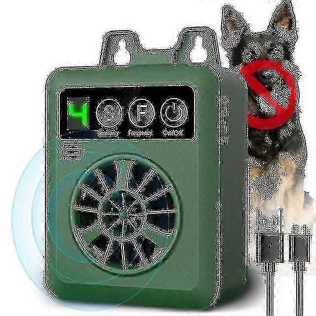 Safe Ultrasonic Dog Bark Deterrent Device Outdoor Anti Barking Dog Sonic Bark Deterrents Silencer