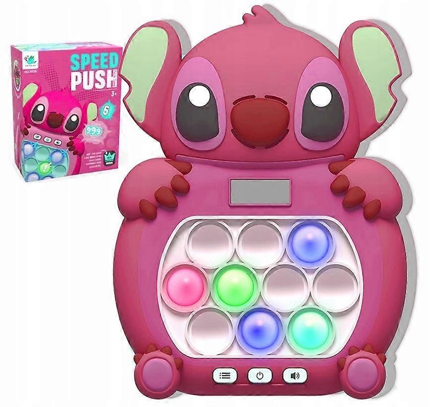 Pop It Popit Lilo Stich It Arcade Game, Elettrico, Anti-stress, 3xaaa