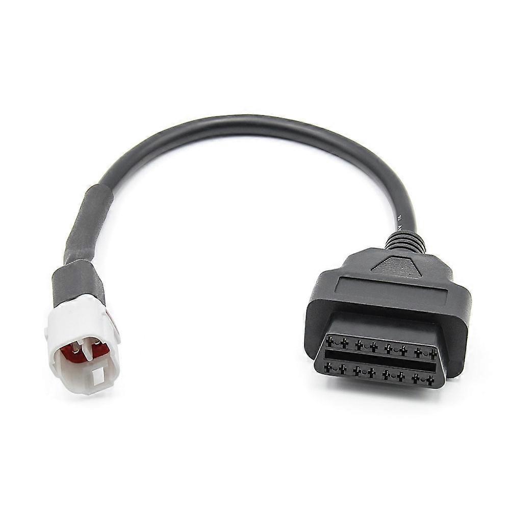オートバイOBDメス-ヤマハ用4PINコネクタケーブル