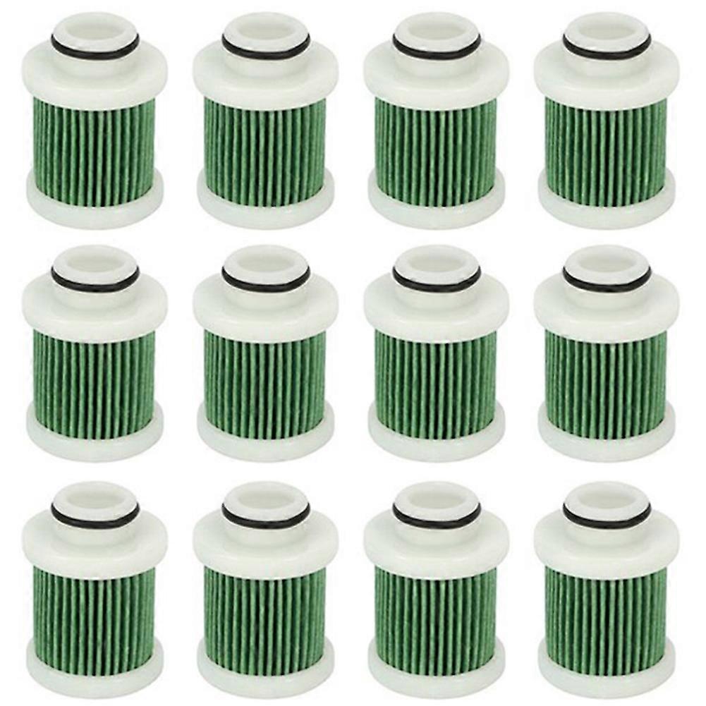 12Pcs 40-115Hp 4-Stroke Fuel Filter for F40A F50 Engine Marine