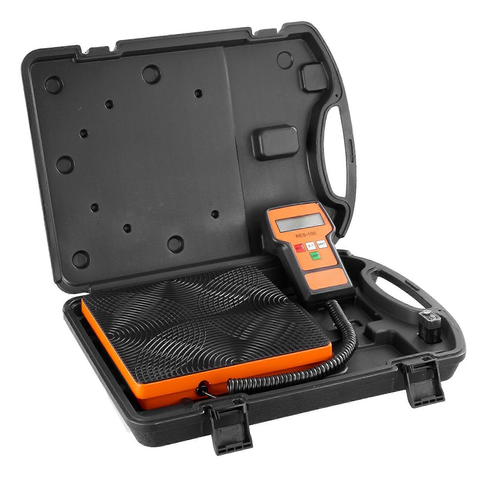 Ζυγαριά ψυκτικού μέσου 220 LBS HAVC Charging Recovery Freon Scale, 5g High Precision Electronic Digital Recovery Weight Scale