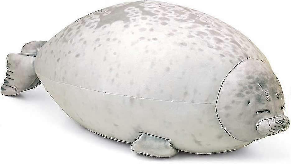 Blob Seal Pillow Cute Chubby Seal Plush Toy Stuffed Animals 30cm