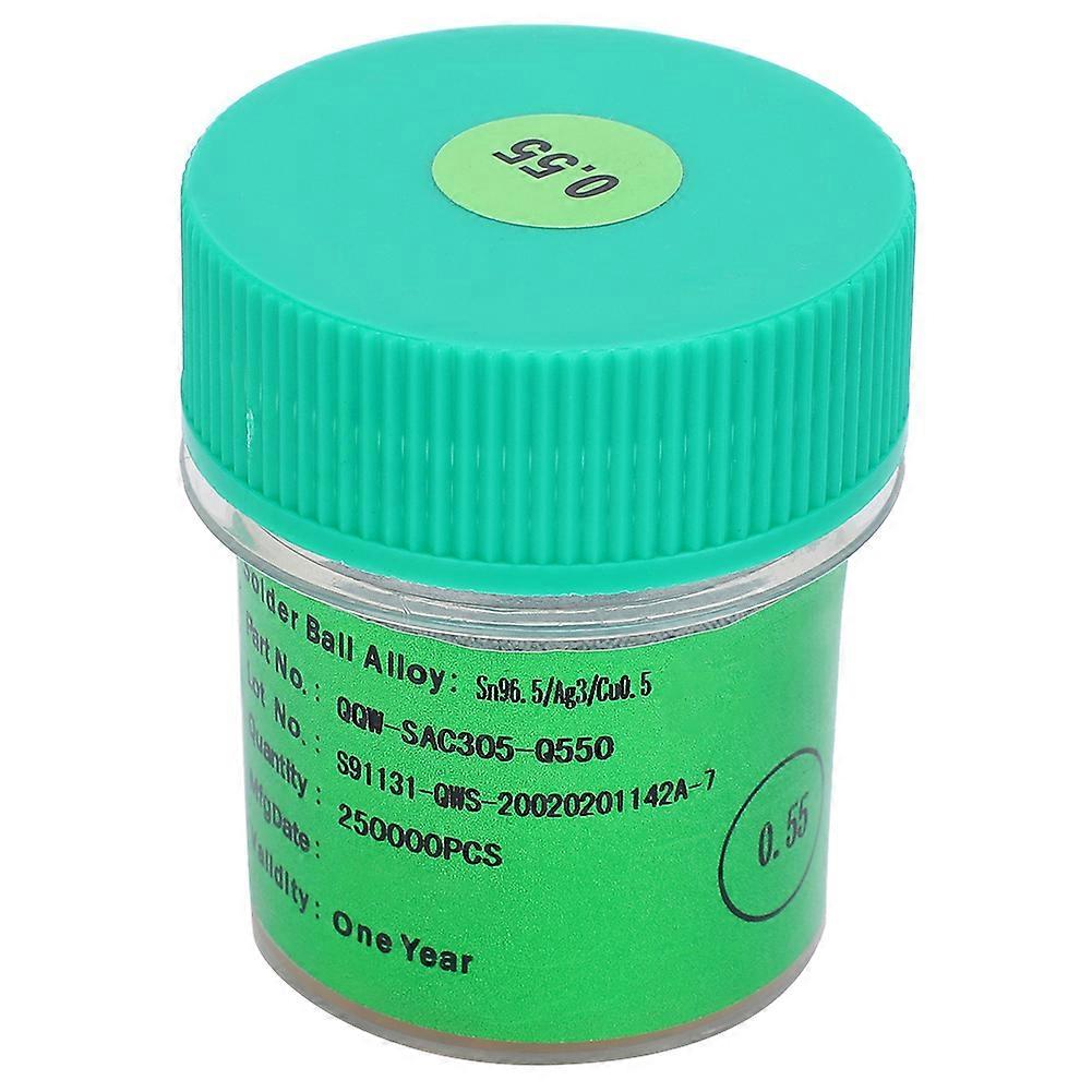 BGA LeadFree Solder Ball Tin Balls 25W for PCB Board Rework Reballing Accessories 0.55MM