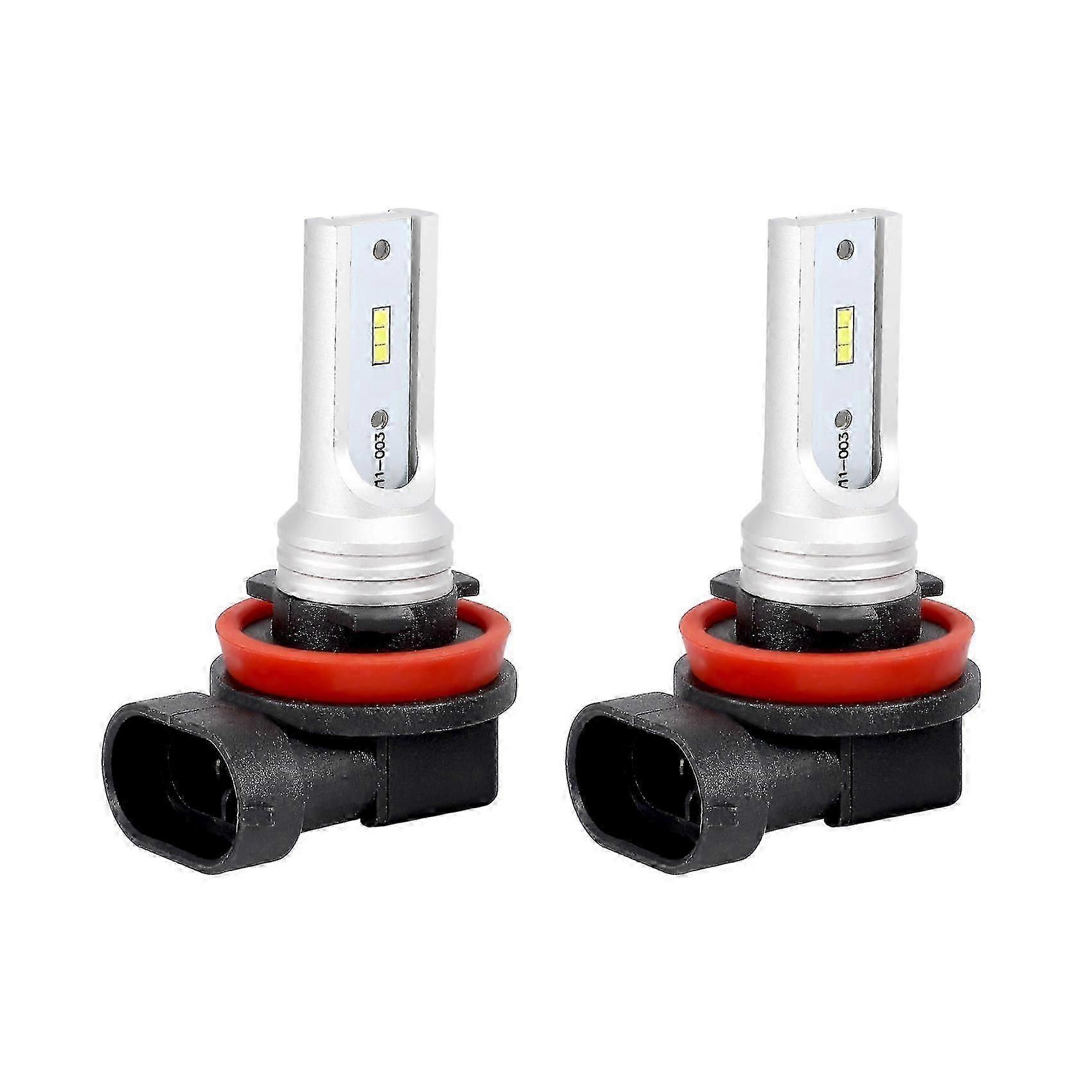 H8 H11 H16 LED-Nebelscheinwerferbirne, H16 LED-Nebelscheinwerfer Csp-Y11, Kaltweiß 6500 K (2er-Pack)