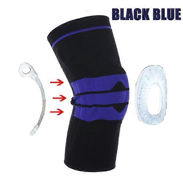 Knee Brace Compression Knee Sleeve with Patella Gel Pad & Side Stabilizers Knee Support Bandage for Pain Relief Running Workout