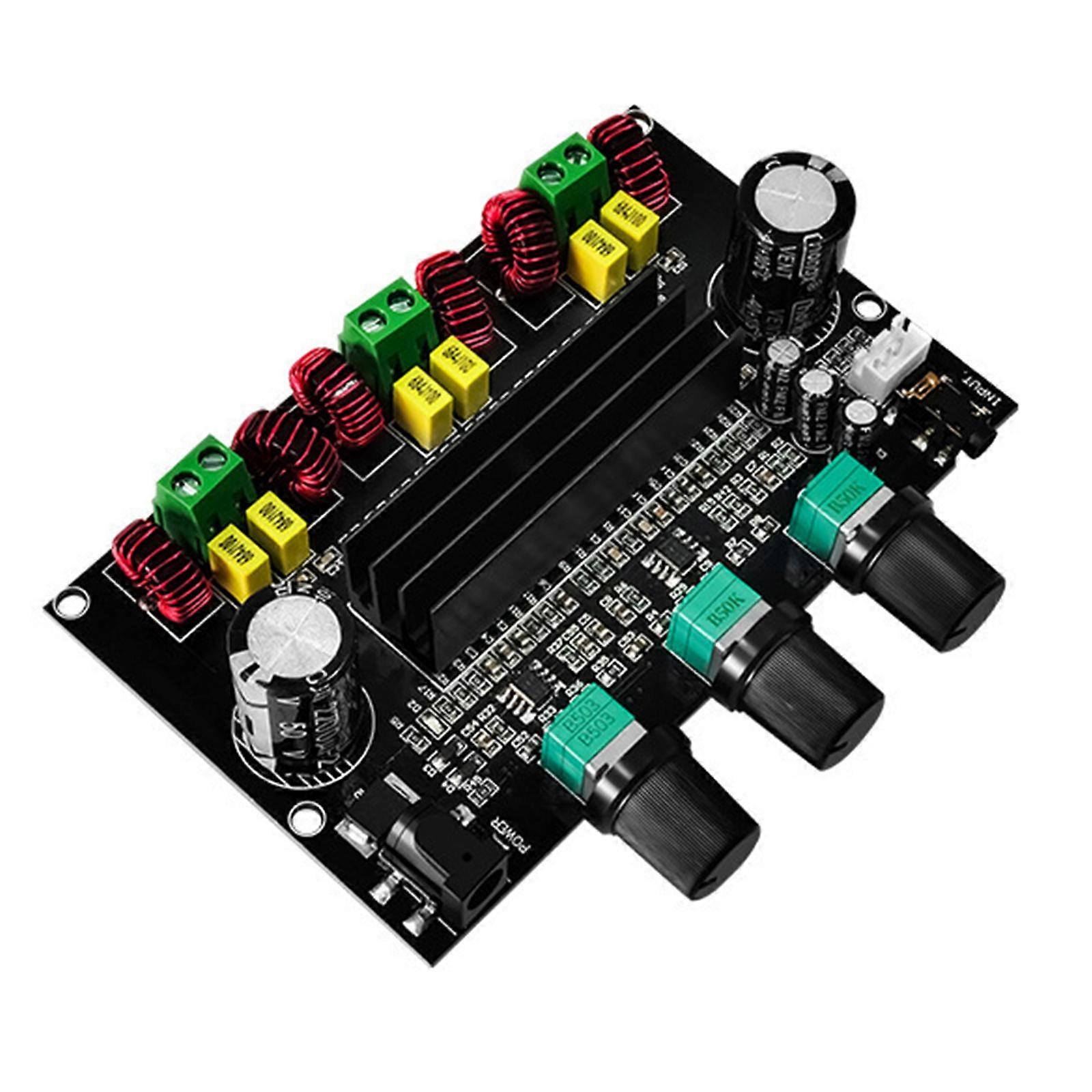 TPA3116D2 Digital Power Amplifier Board Audio Amplifier Board for DIY Speaker, Home Audio,Car Speaker,Stereo AMP Module Multicolor