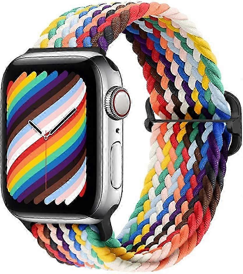 Elastic Nylon Solo Loop for Apple Watch 41mm/40mm/38mm - Adjustable Sport Band