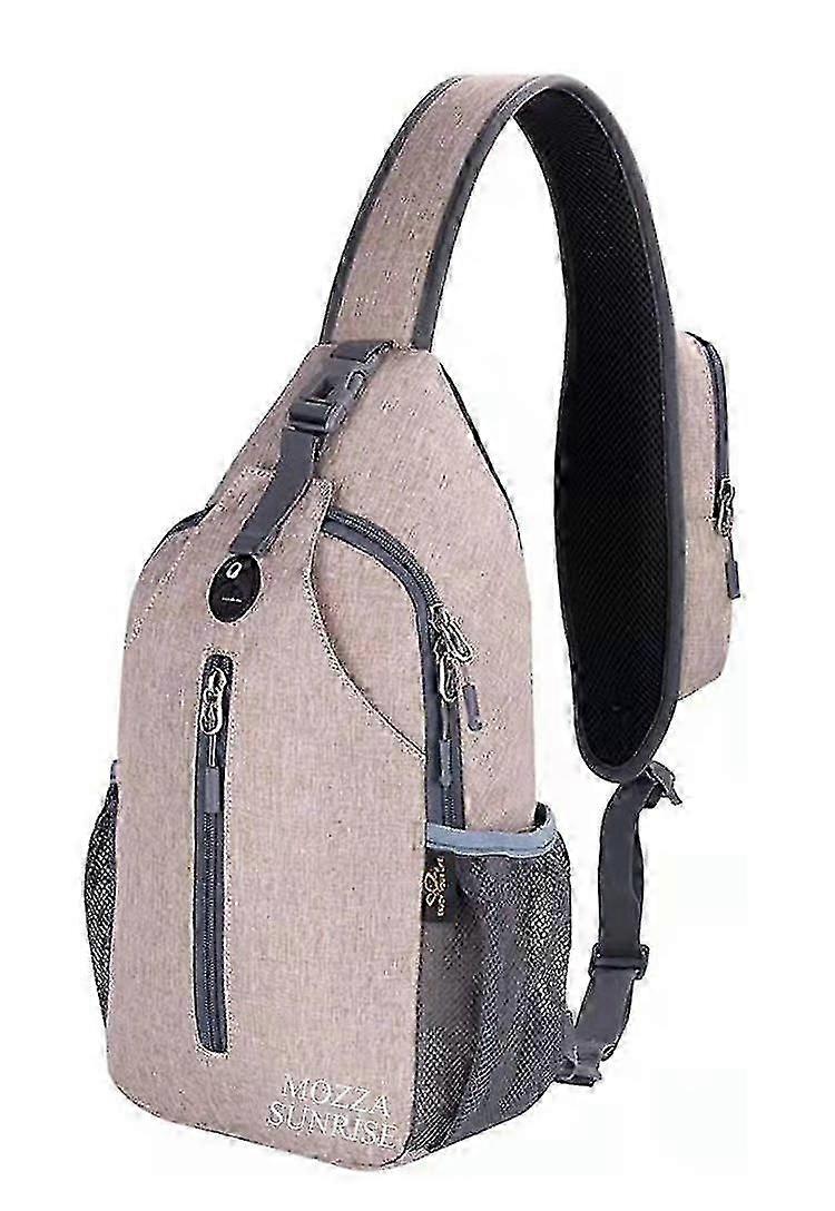 תיקי קלע Crossbody לנשים גברים, תרמיל מנשא, תיק כתף קל משקל, תיק קלע רב תכליתי לנסיעות, טיולים רגליים, קניות, הליכה, רכיבה על אופניים, Cy