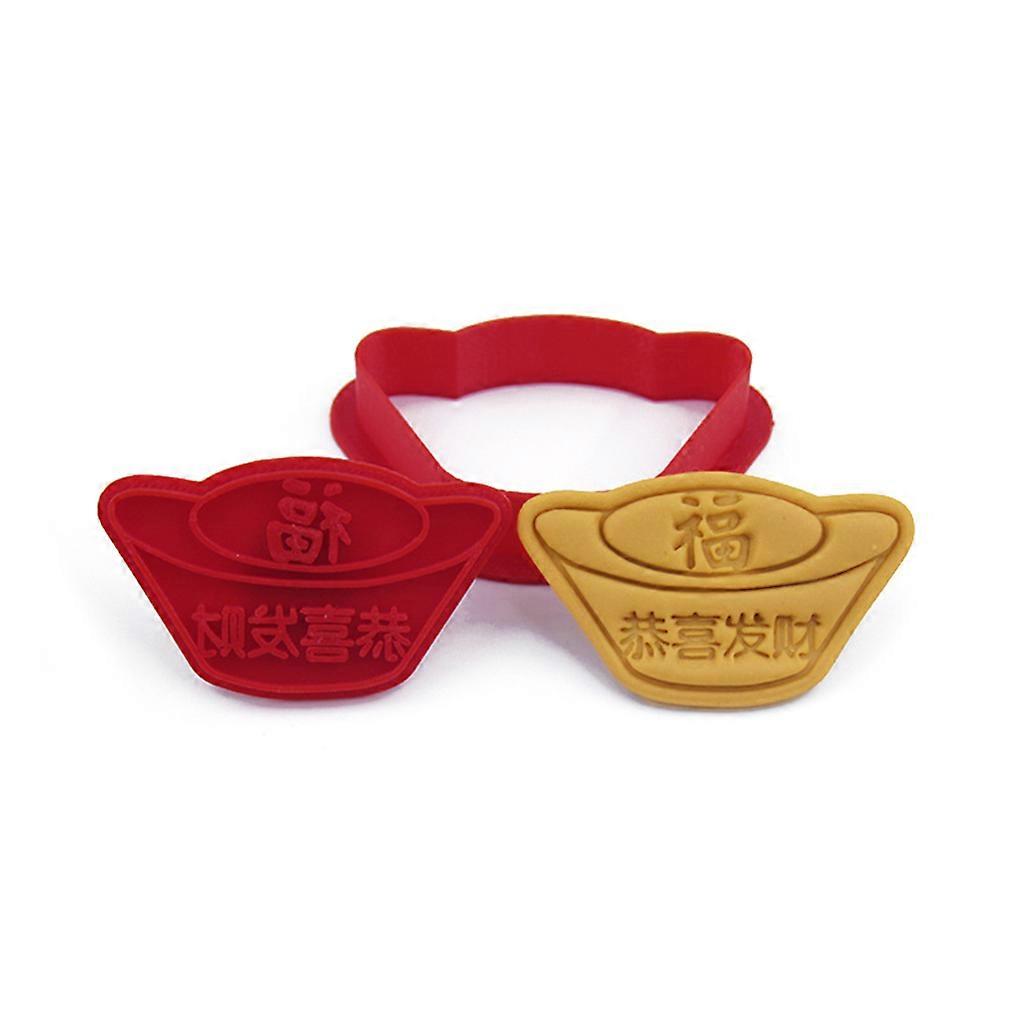 3D Cookie Cutter Pressable Embossed Biscuit Mold Set Plastic Fondant Cake Decor