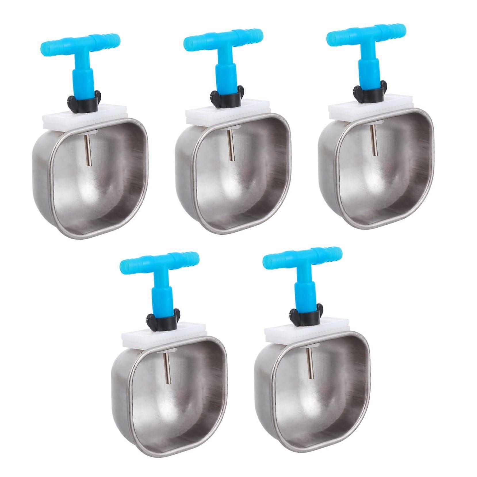 Chicken Feed Cup for Rabbits and Poultry - Stainless Steel, Rust-Resistant, Durable, Easy to Clean, 500ml