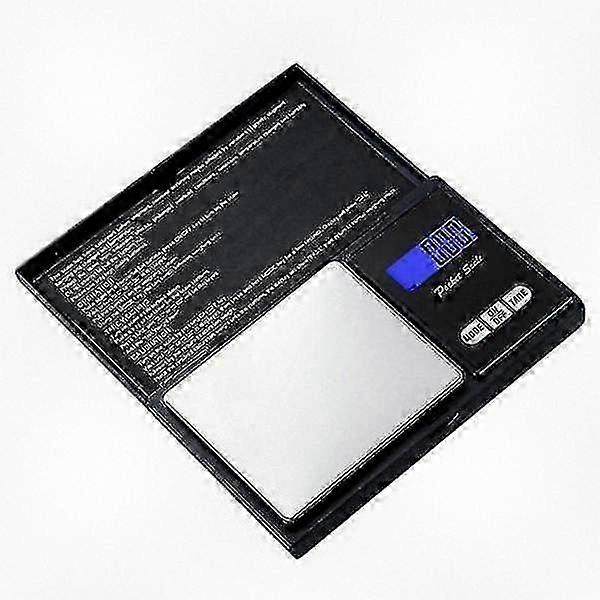 Compact Digital Pocket Scale for Measuring up to 500 G in Black Color