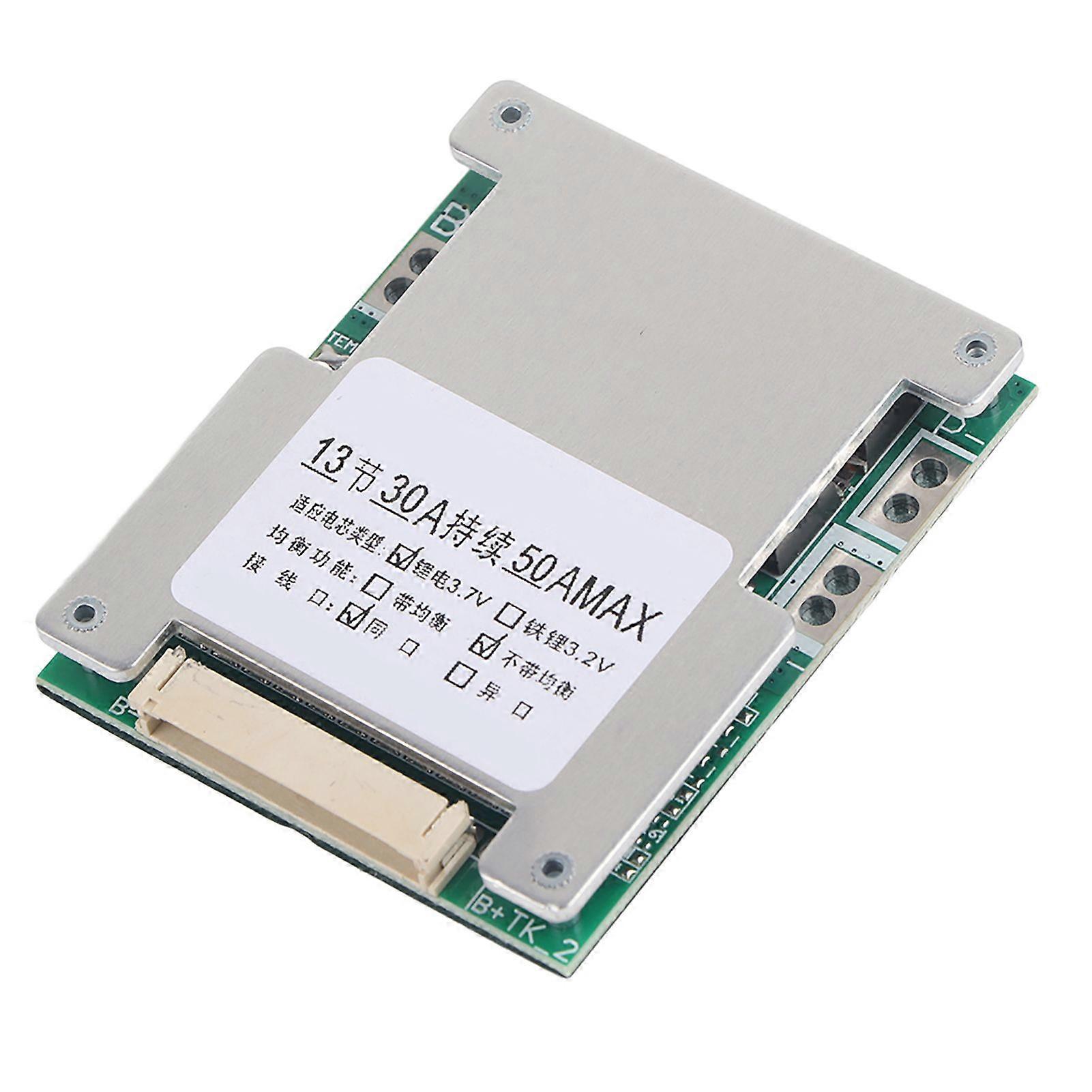 High quality 13 series 30A lithium battery protection board with same port