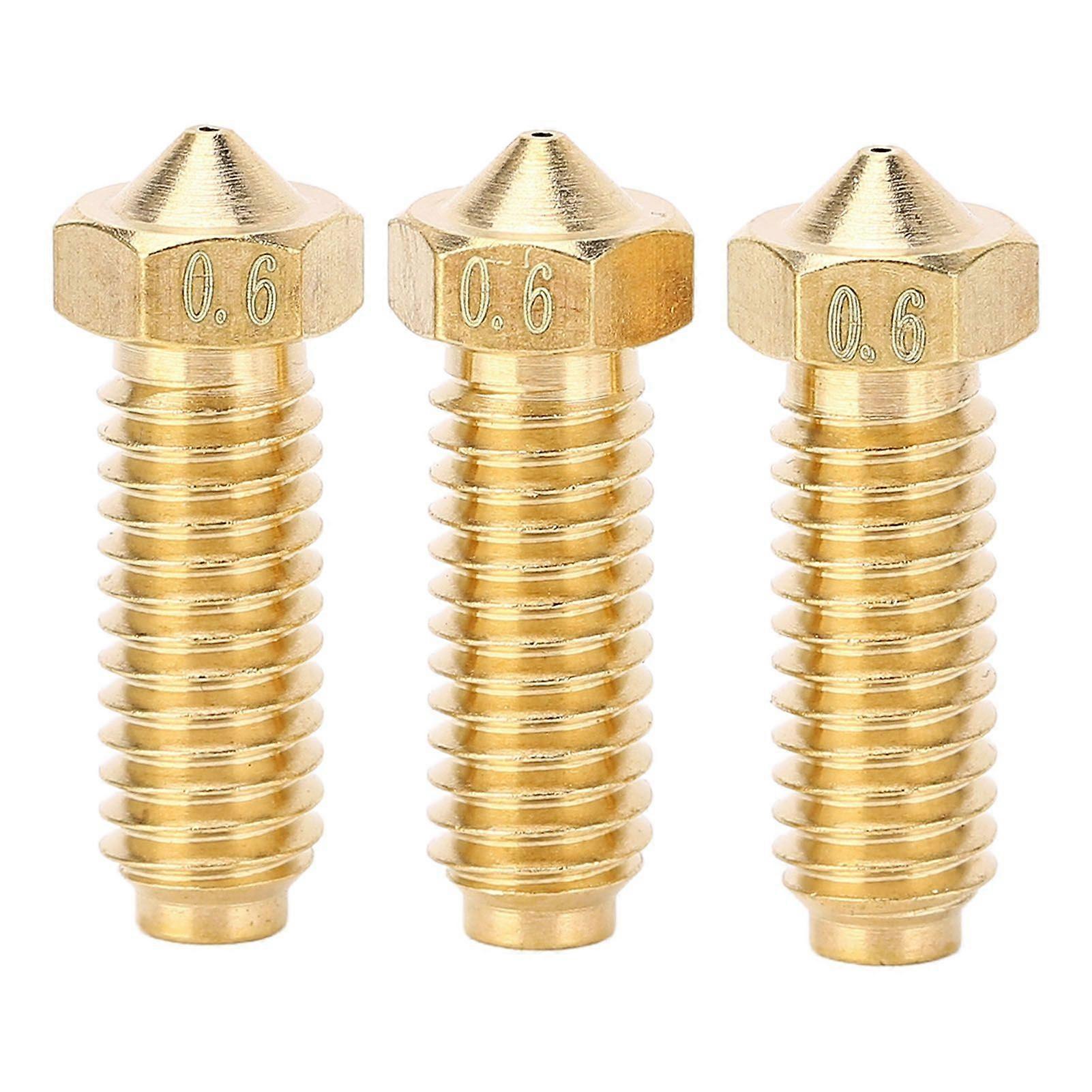 High quality  3-pack 3D printer brass nozzles for Anycubic Kobra 2...