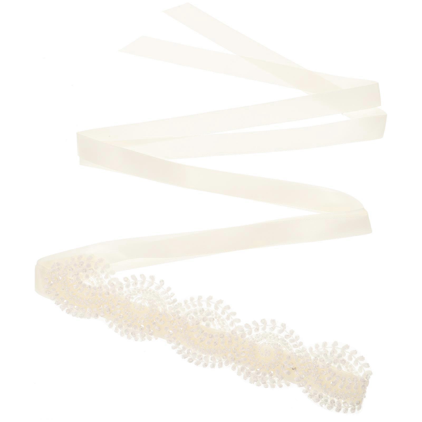 Here's a polished and professional product description based on the title you provided:
**Elegant Lace Wedding Waist Belt – Durable Bridal Sash