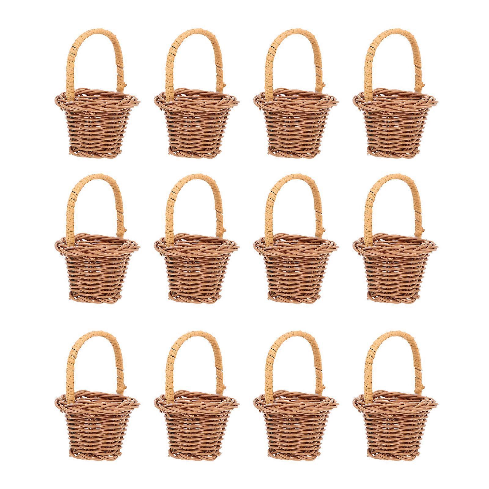 Sturdy Woven Baskets for Storage, Unique Craftsmanship, Ideal Decor Accessory