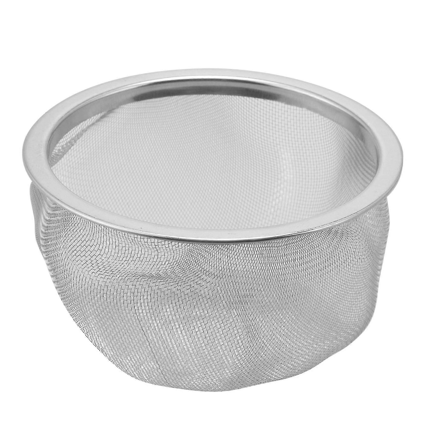 Metal Mesh Tea Infuser Basket 80mm for Loose Leaf Tea & Spices, Teapot Strainer Filter with Fine Mesh