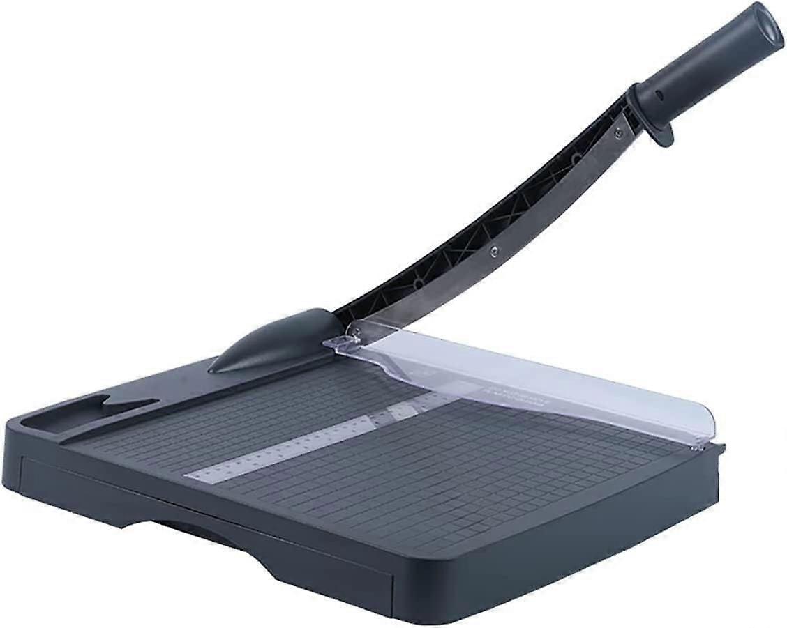 Guillotine Paper Cutter A4, Stackable Cutting Machine With Drawer Storage, 12 Inch Cutting Length, 16 Sheet Capacity
