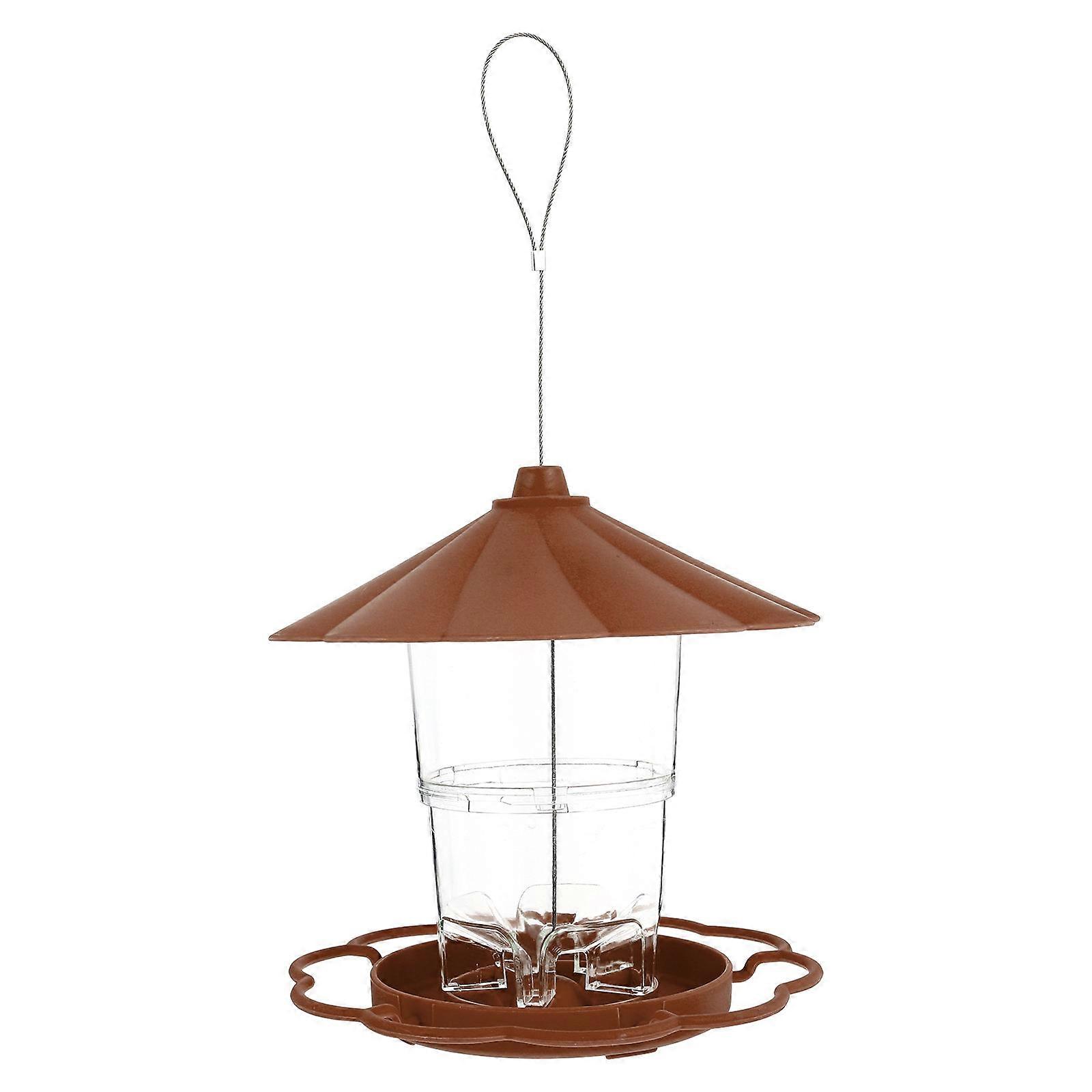 1Pc Hanging Bird Feeder Decorative Folding Feeding Tool for Pets