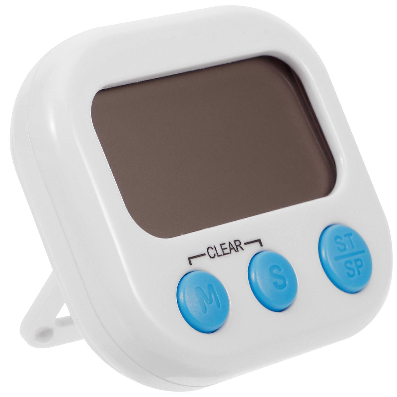 Compact Timer Electronic Cooking Timer For Baking And Homework Small .00X6.20X2.20CM Magnetic Back 1Set