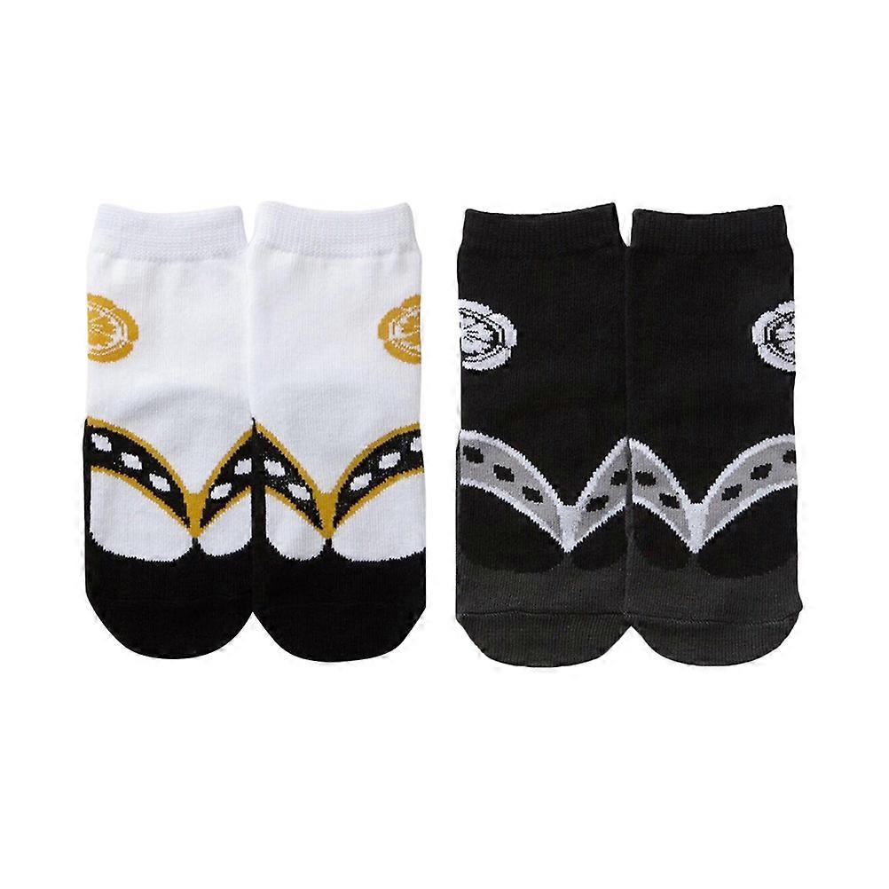 Baby Grip Socks Kimono Clog Design Breathable Absorbent Socks 2Pairs