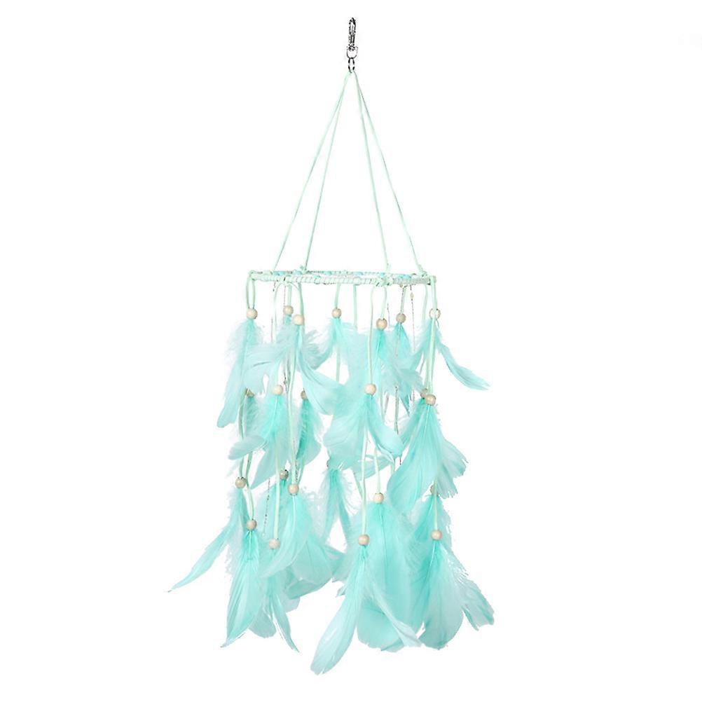 Hanging Decorations For Home Dream Catcher Pendant Style Decorative Wind Chime Green 1Pcs