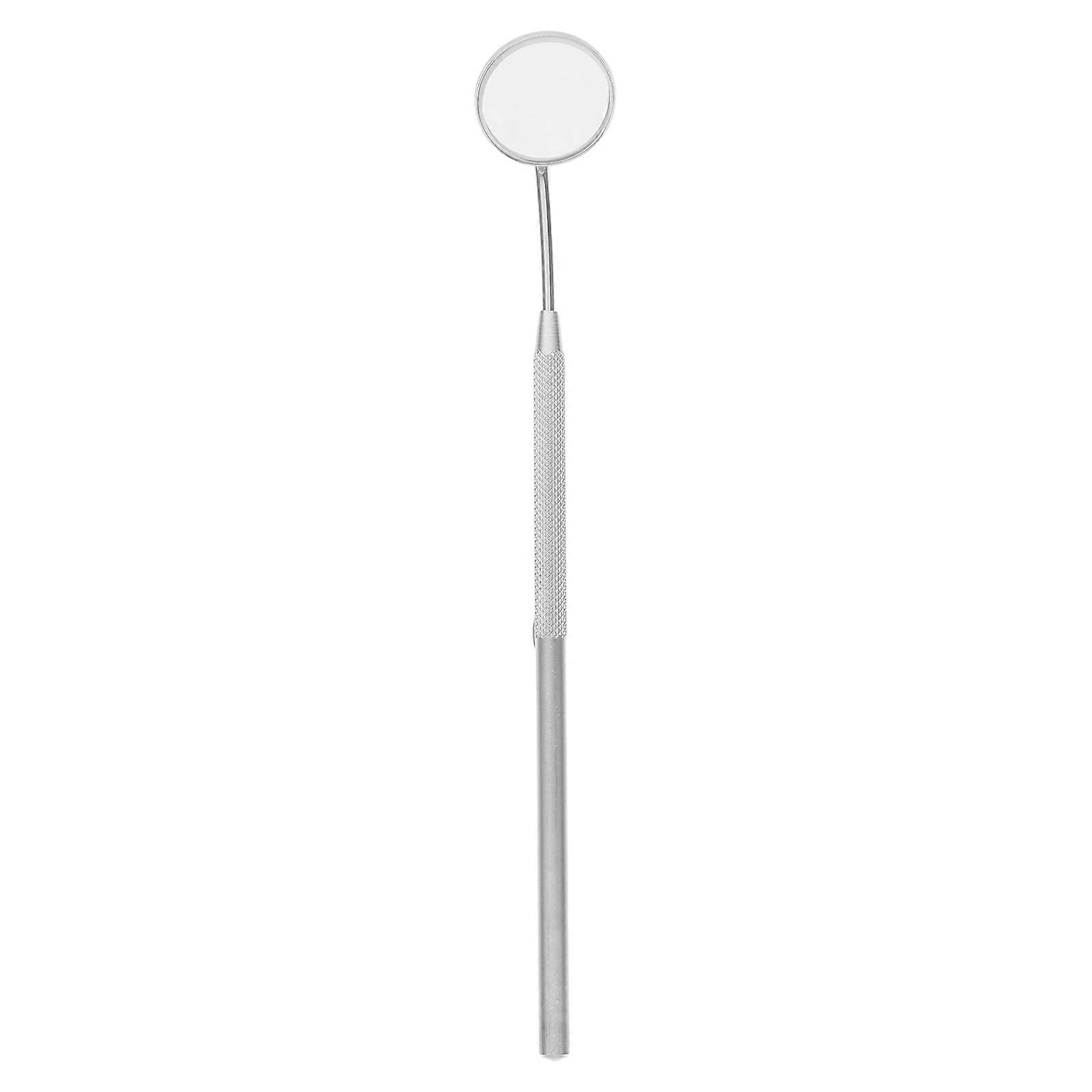Eyelash Extension Grafting Mirror Stainless Steel Eyelash Checking Personal Use Silver 17.00X3.50X2.50CM 1Pack