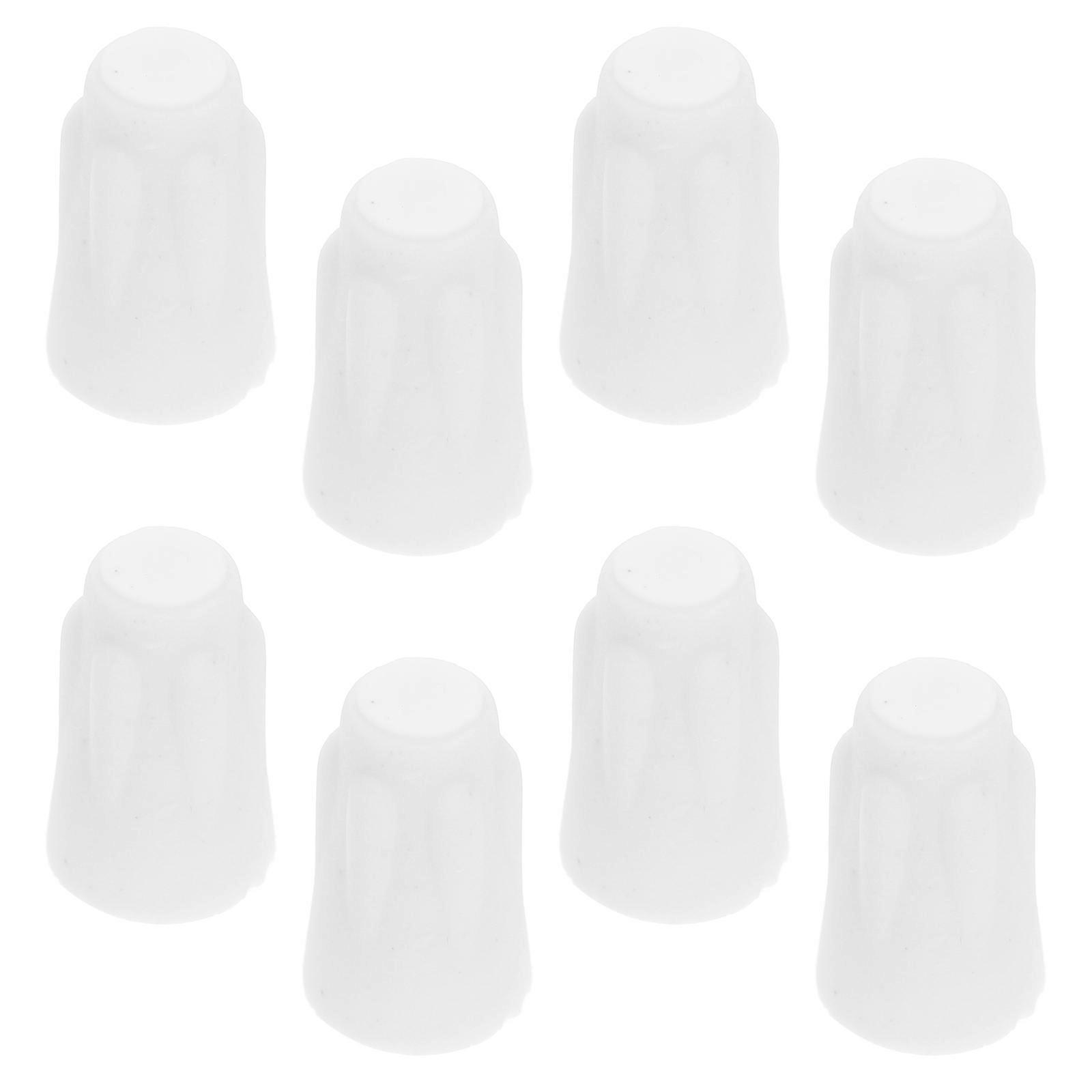 20PCS Ceramic Wire Connectors White High Temperature Porcelain Nuts for Repairs