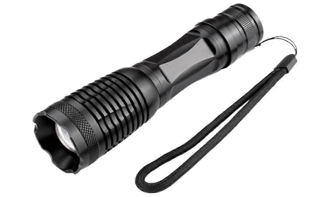 Camping Flashlight Mini Flashlight Black Light Flashlight A Black Light Flashlight Dog Urine Detector UV Flashlight(Black)