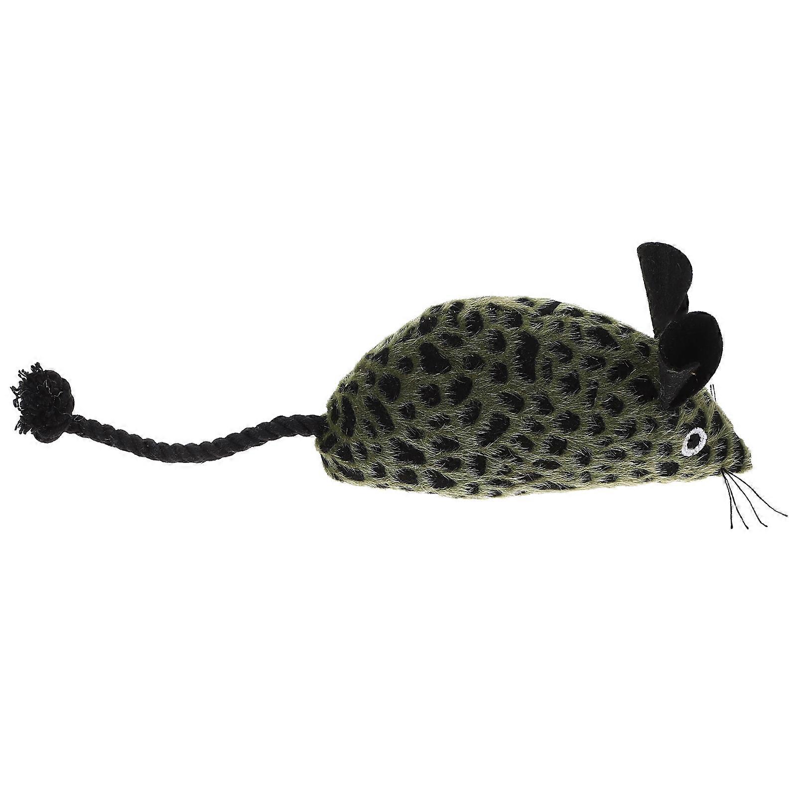 Cat Toy Mouse Moving Stuffed Mouse Toy Cat Interactive Toy Soft Plush Design 29x4.5x7.5cm Entertainment 1Pcs