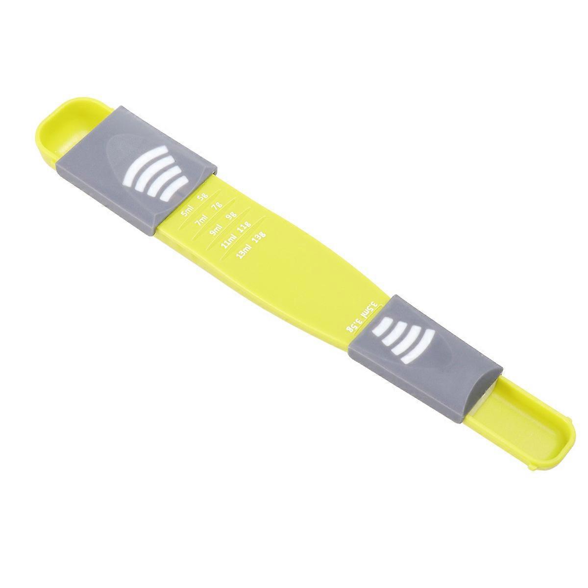 Measuring Spoons With Scales Portable Adjustable Baking And Cooking Accessories For Home Users 2Pcs