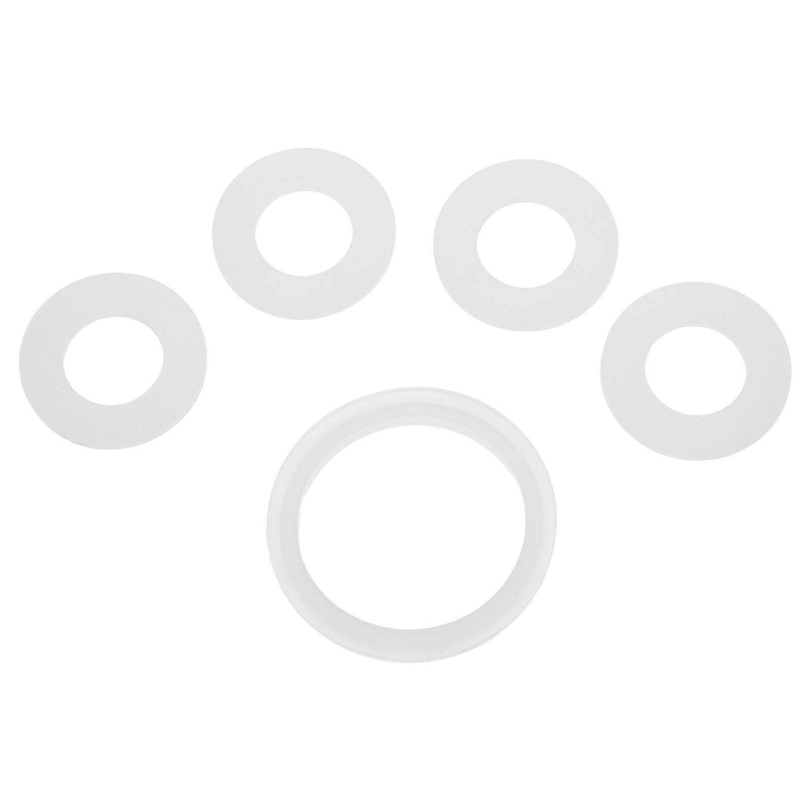 Rubber Gaskets for Air Pump Valve Long Term Reliability Easy Installation Maintenance 5Pcs