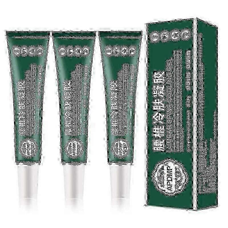 3x Lumbar Type Cold Compress Gel Lumbar Spine Knee Pain Gel Health Massage Reliving Lumbar Pain Periarthritis Joint