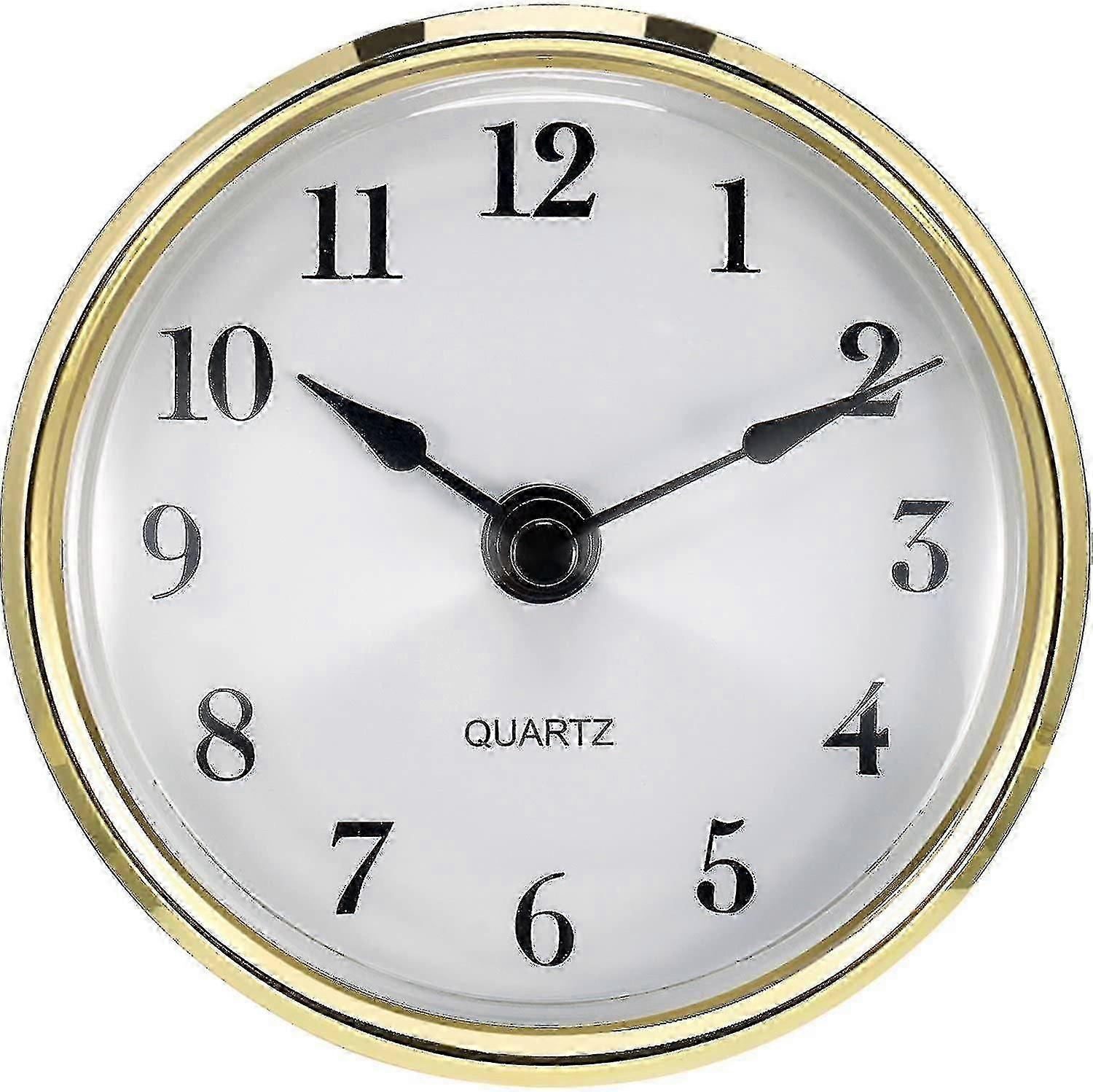 80mm Quartz Clock Fit-up/insert With Arabic Numeral, Quartz Movement