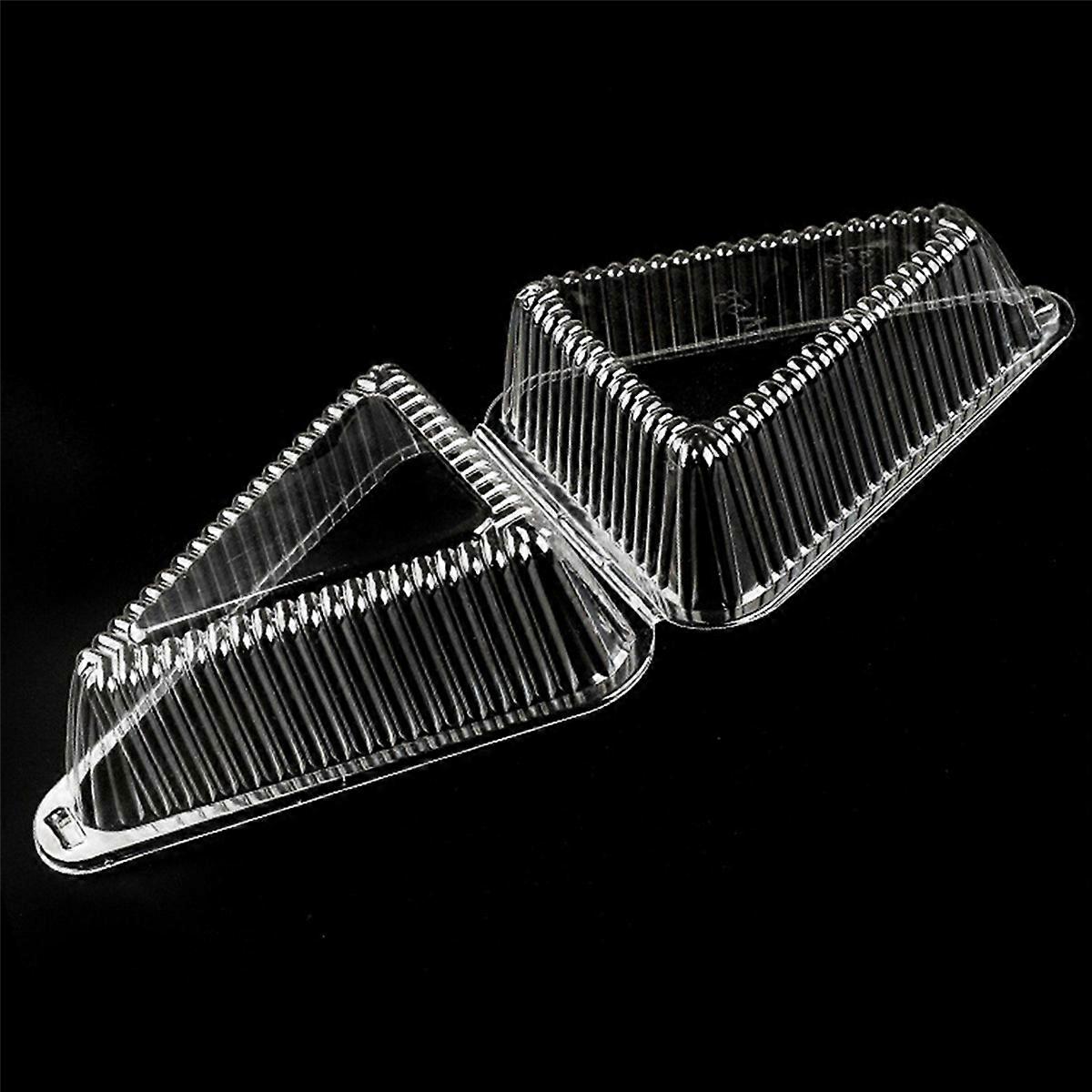 100Pcs Triangle Cheesecake Boxes Triangle Pie Holders Cake Boxes