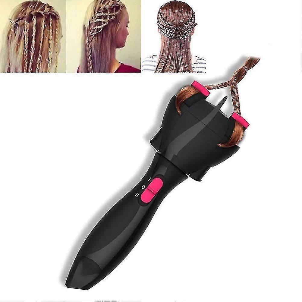 Elektryczna plecionka do włosów, automatyczna maszyna do warkocza do włosów Quick Twister, Smart Diy Magic Narzędzia do stylizacji włosów Wałki do włosów Braider Tool Christmas Gift