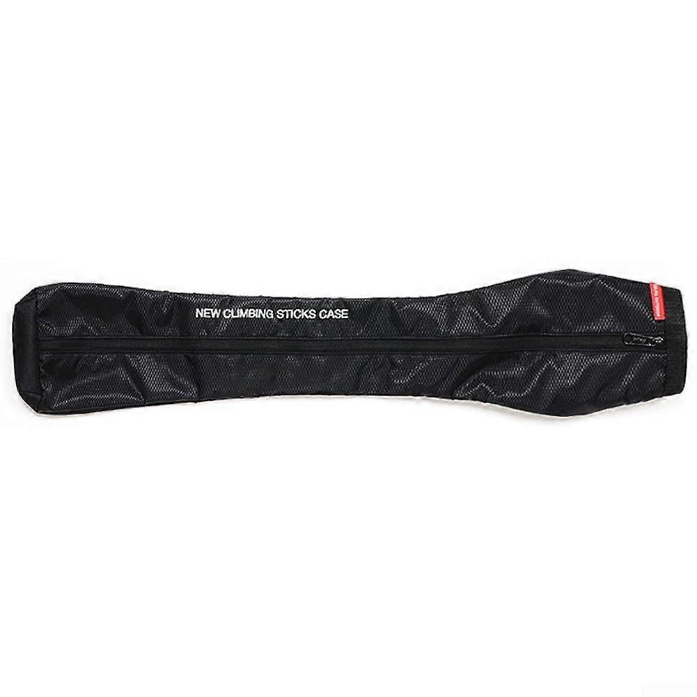 Hiking Pole Carry Bag - Waterproof Lightweight Trekking Pole Storage Bag, Black, Scratch-Proof Design, Fits Most Poles