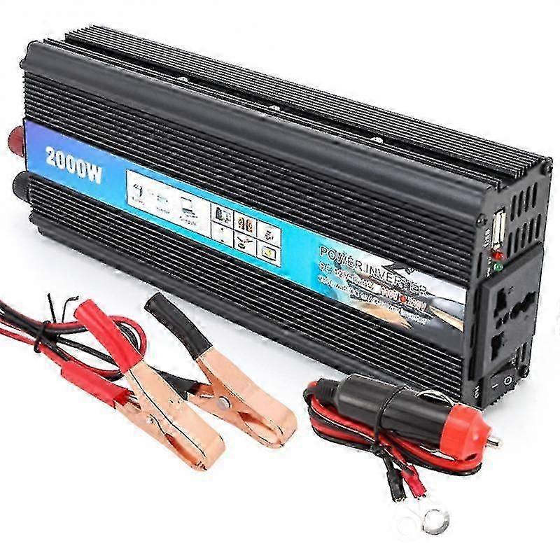 Durable Car Power Inverter 2000w Universal Car Power Inverter Modified Sine Wave
