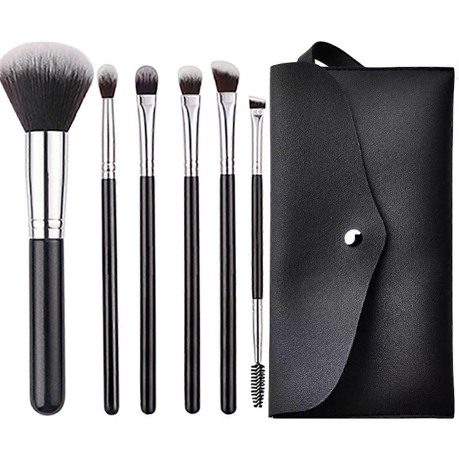 6-piece makeup brush set
