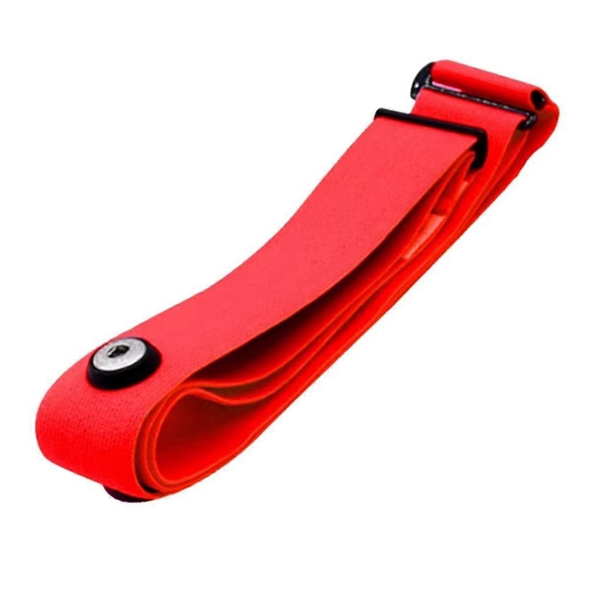Bluetooth Heart Rate Monitor Chest Strap Comfortable and Accurate Heart Rate Tracking for Training and Exercise Red