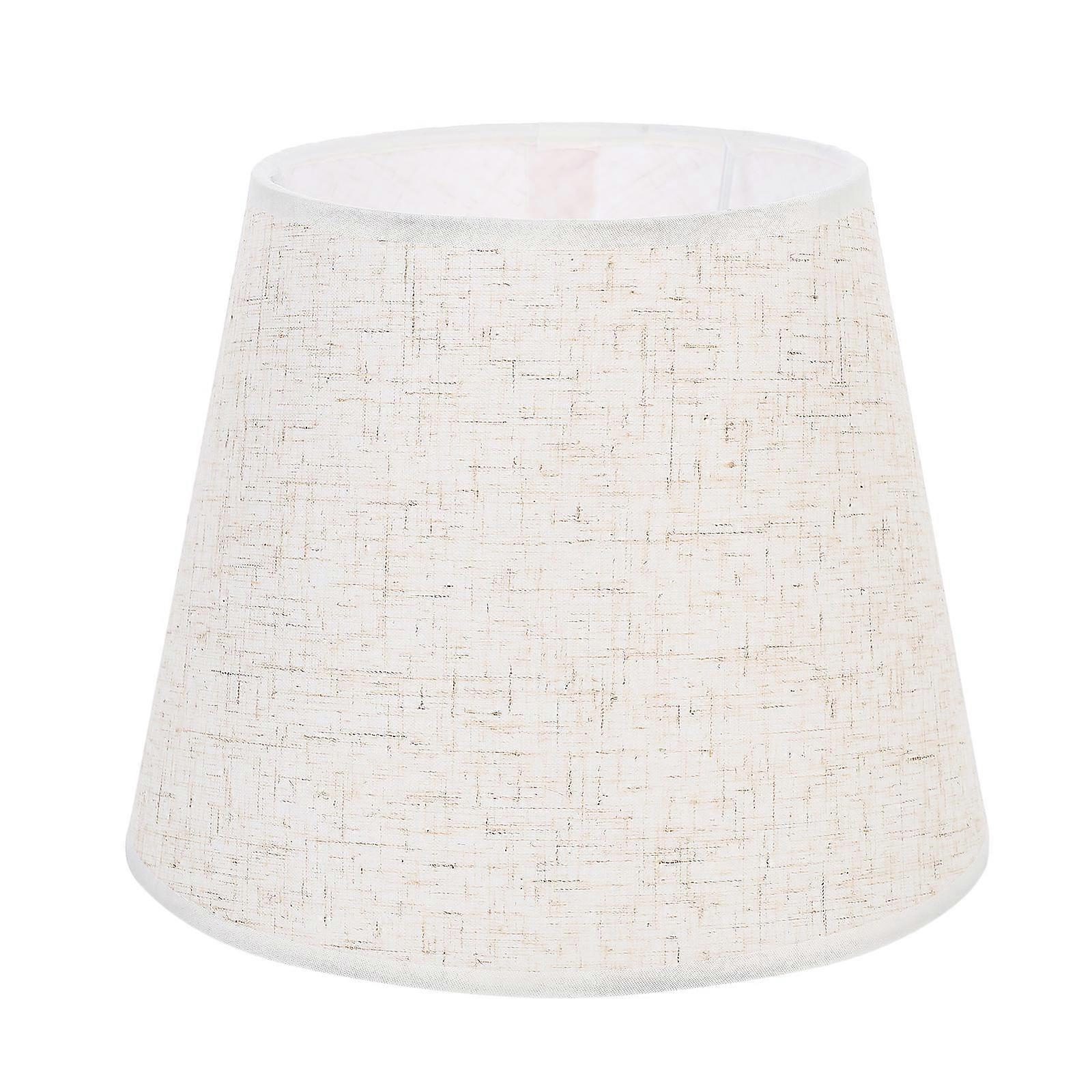 Woven Lampshade Delicate Light Cover Dust Protection For Home Users White 30X2cm 1Pcs
