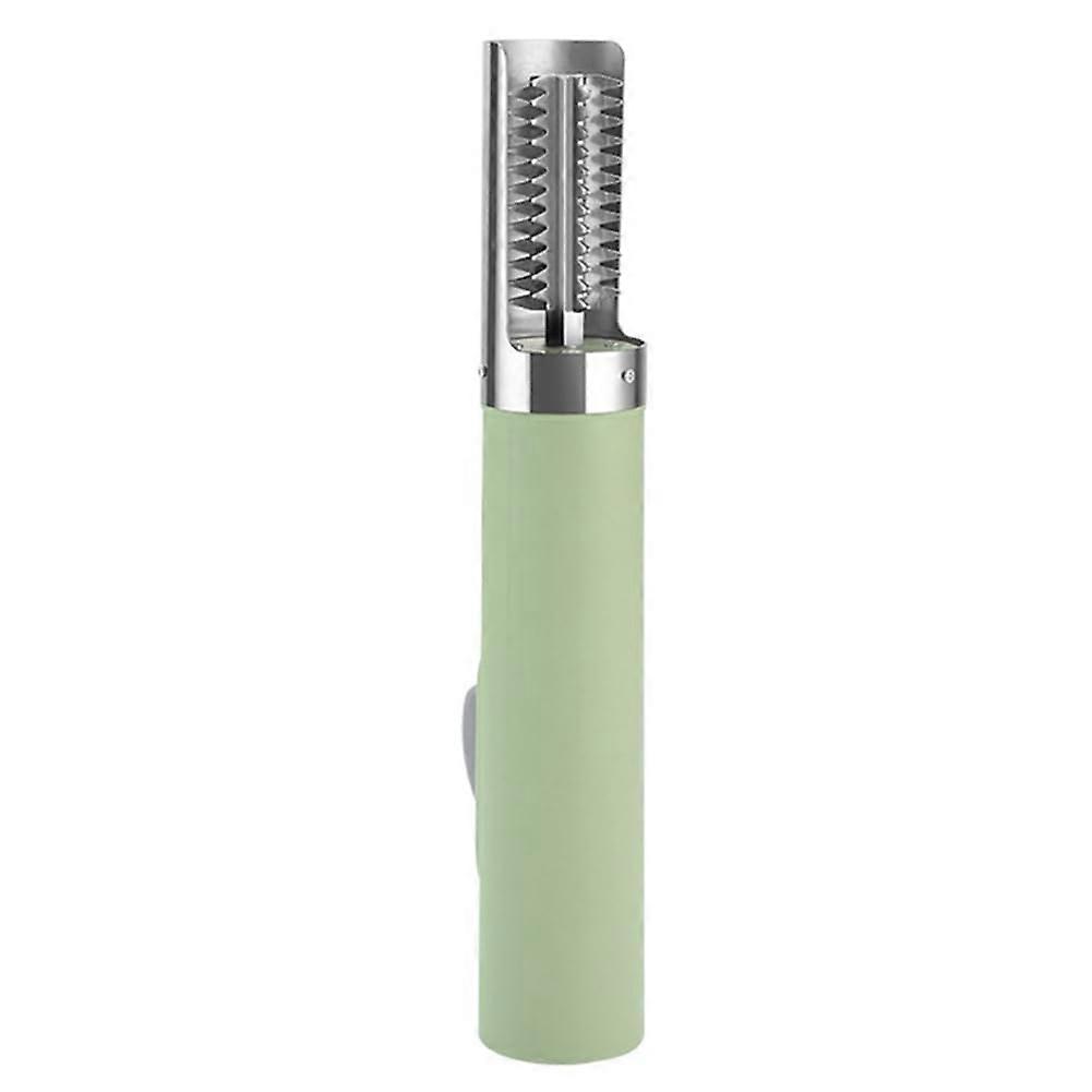 Portable Wireless Electric Fish Scaler Tool, Seafood Cleaning Scraper, Kitchen Use, Green Color, Compact Design