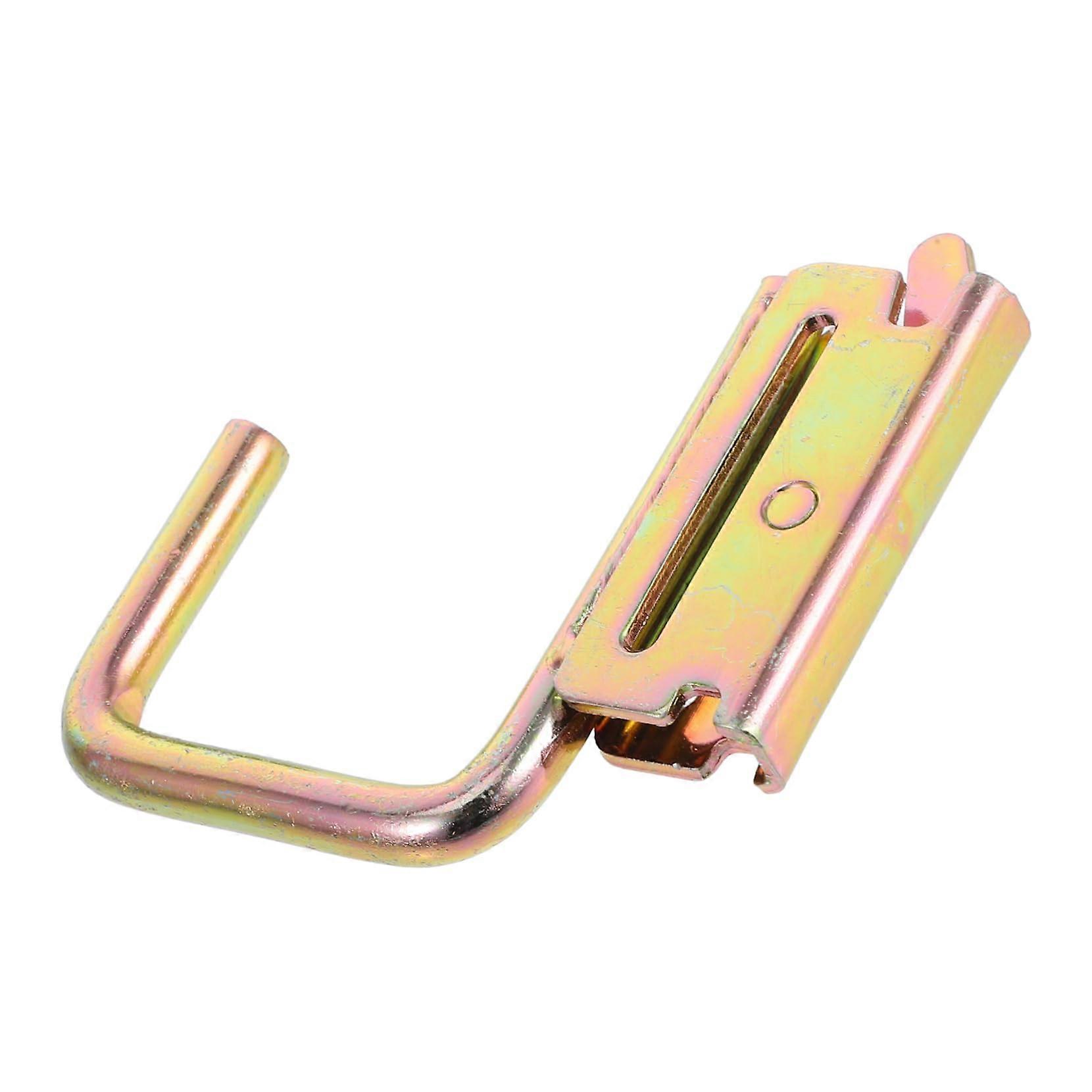 Track Guard Buckle ETrack Hook for, ETrack Hanger Tool Hook for Garage Wall, ETrack Lock Hook, ETrack JHook, ETrack Hook, Iron Golden